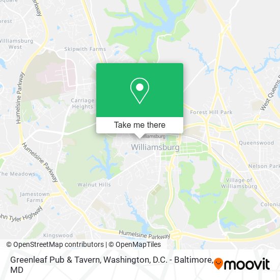 Greenleaf Pub & Tavern map