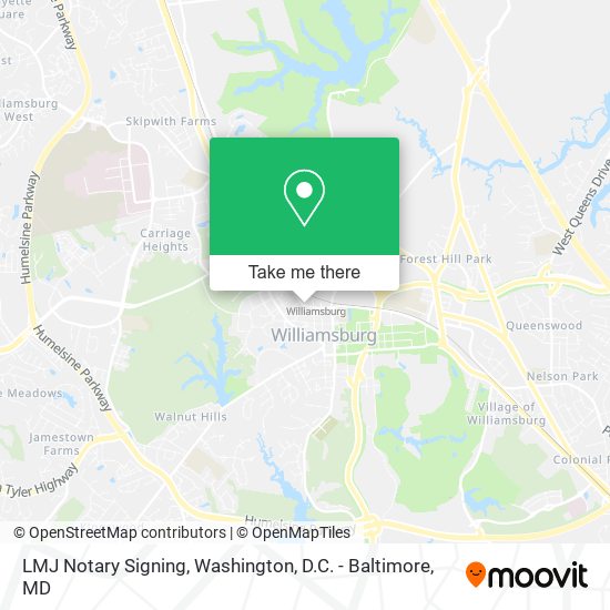 LMJ Notary Signing map