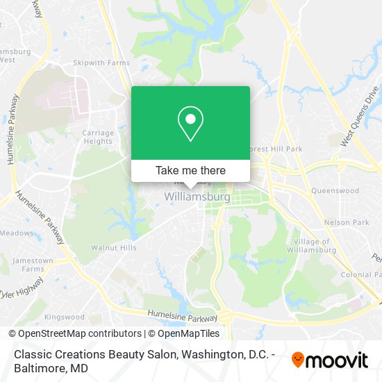 Classic Creations Beauty Salon map