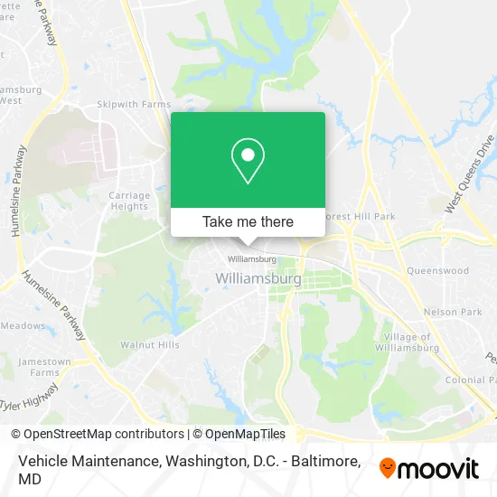 Vehicle Maintenance map