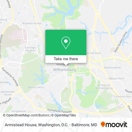 Mapa de Armistead House