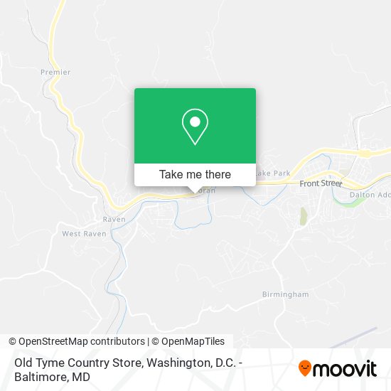 Mapa de Old Tyme Country Store