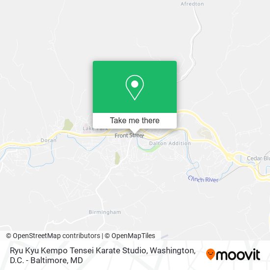 Ryu Kyu Kempo Tensei Karate Studio map