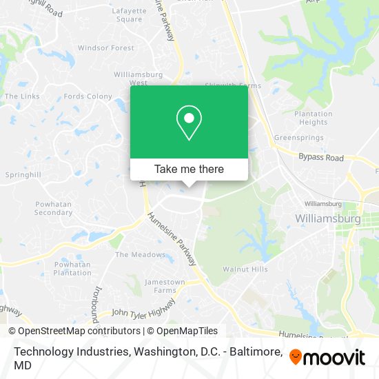 Mapa de Technology Industries