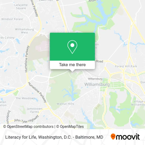 Literacy for Life map