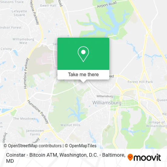 Coinstar - Bitcoin ATM map