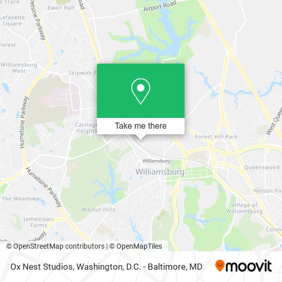Ox Nest Studios map