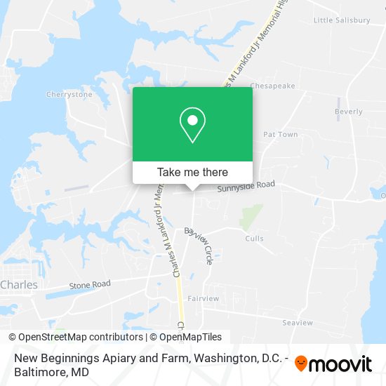 Mapa de New Beginnings Apiary and Farm