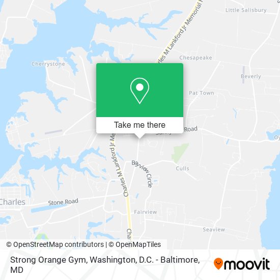 Strong Orange Gym map