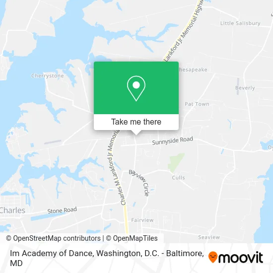 Im Academy of Dance map