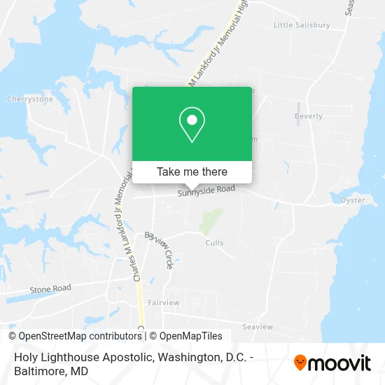 Holy Lighthouse Apostolic map