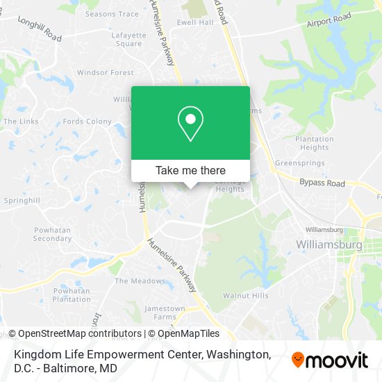 Kingdom Life Empowerment Center map