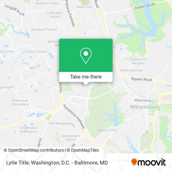 Lytle Title map