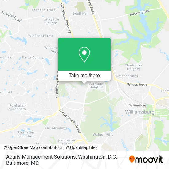 Acuity Management Solutions map