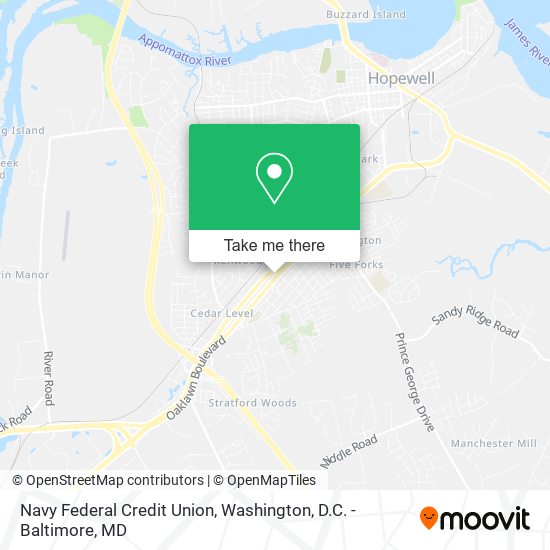 Mapa de Navy Federal Credit Union