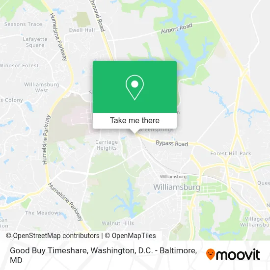 Good Buy Timeshare map