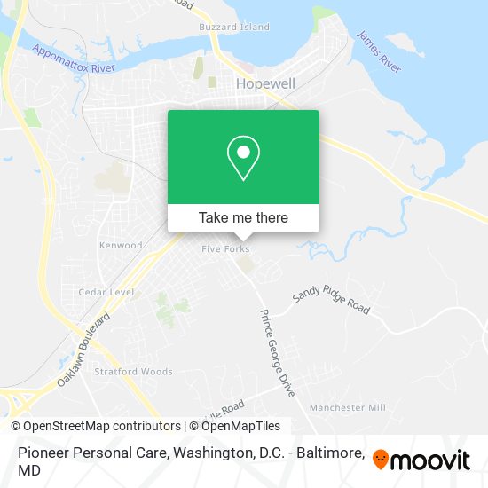 Mapa de Pioneer Personal Care