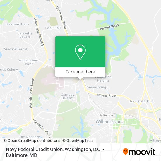 Mapa de Navy Federal Credit Union