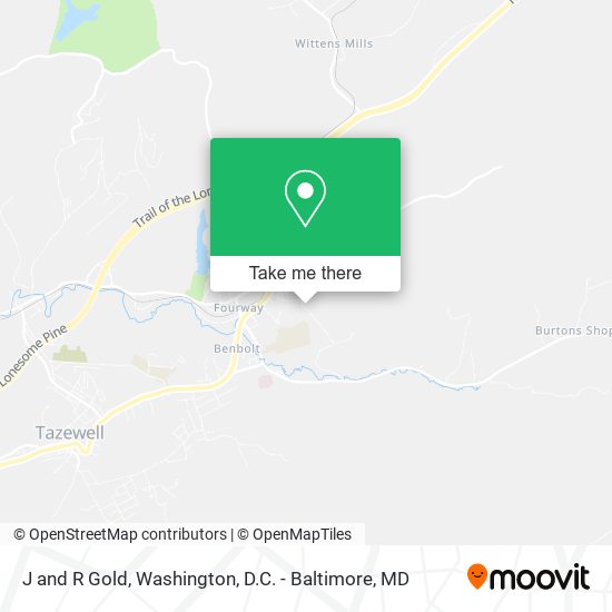 J and R Gold map