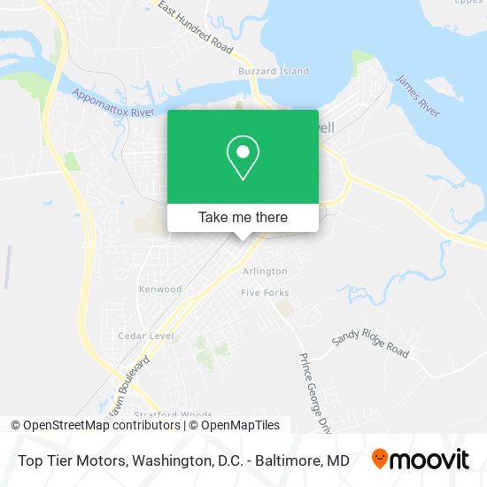 Top Tier Motors map