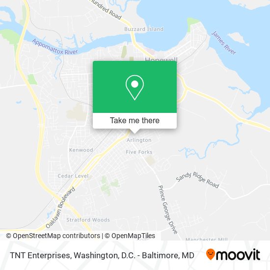 TNT Enterprises map