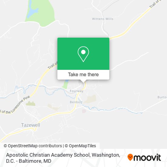 Mapa de Apostolic Christian Academy School