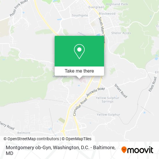 Montgomery ob-Gyn map