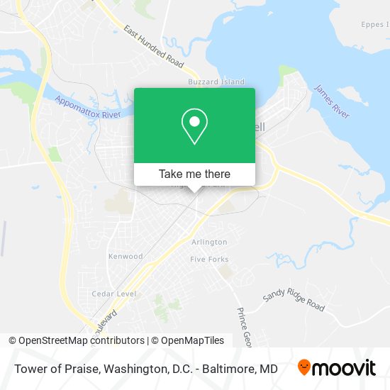 Tower of Praise map