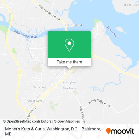 Monet's Kuts & Curls map