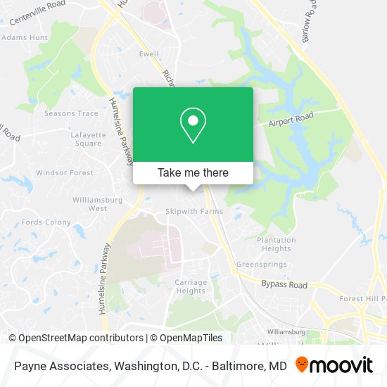 Mapa de Payne Associates