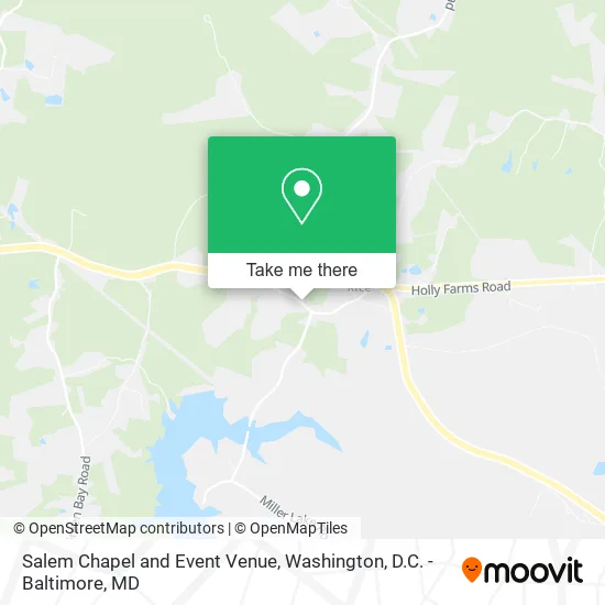 Salem Chapel and Event Venue map