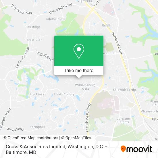 Cross & Associates Limited map