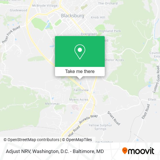 Adjust NRV map
