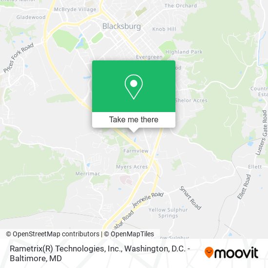 Mapa de Rametrix(R) Technologies, Inc.
