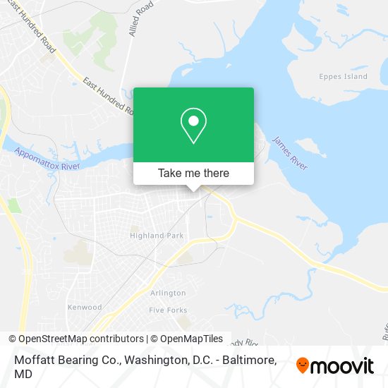 Mapa de Moffatt Bearing Co.