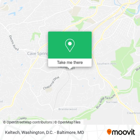 Keltech map