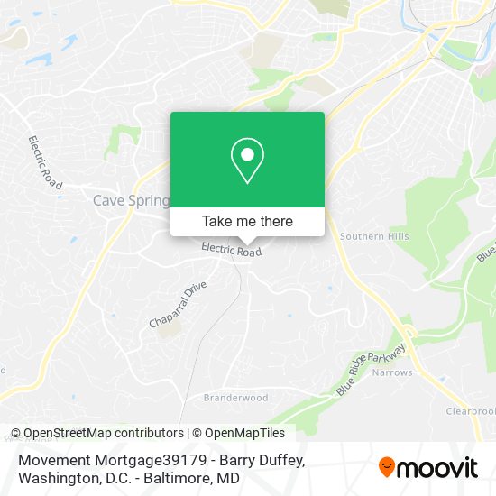 Mapa de Movement Mortgage39179 - Barry Duffey