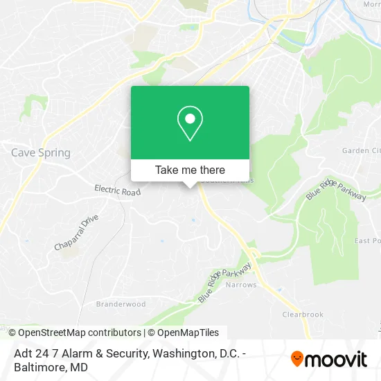Adt 24 7 Alarm & Security map