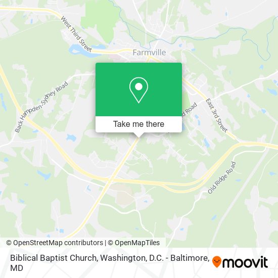 Mapa de Biblical Baptist Church