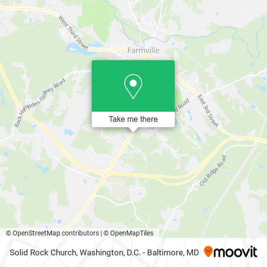 Solid Rock Church map