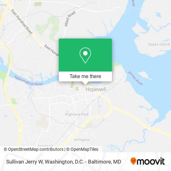 Sullivan Jerry W map