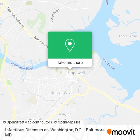 Infectious Diseases an map