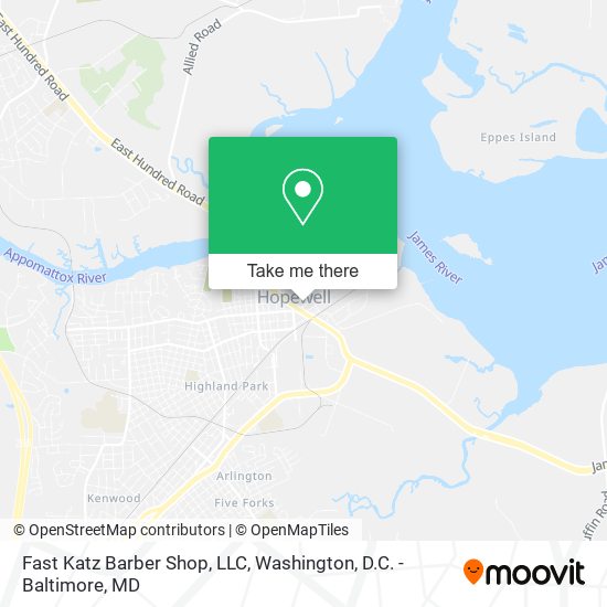 Fast Katz Barber Shop, LLC map