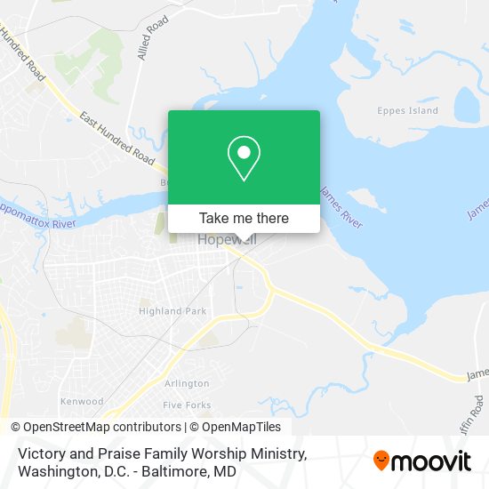 Victory and Praise Family Worship Ministry map