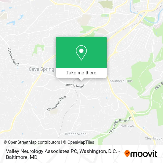Valley Neurology Associates PC map