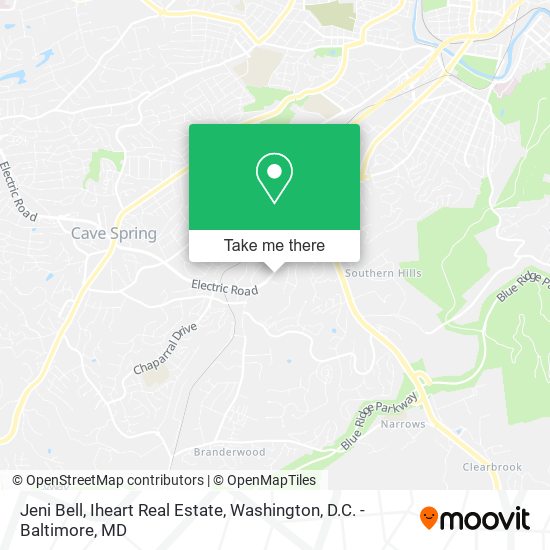 Jeni Bell, Iheart Real Estate map