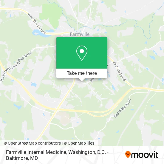 Mapa de Farmville Internal Medicine