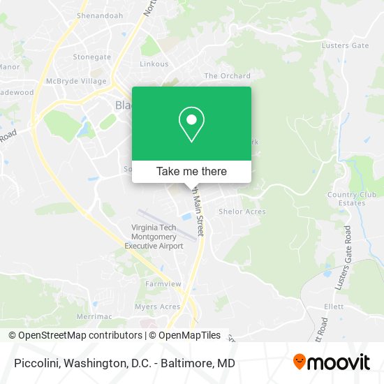 Piccolini map