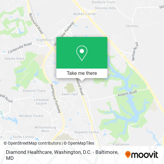 Diamond Healthcare map