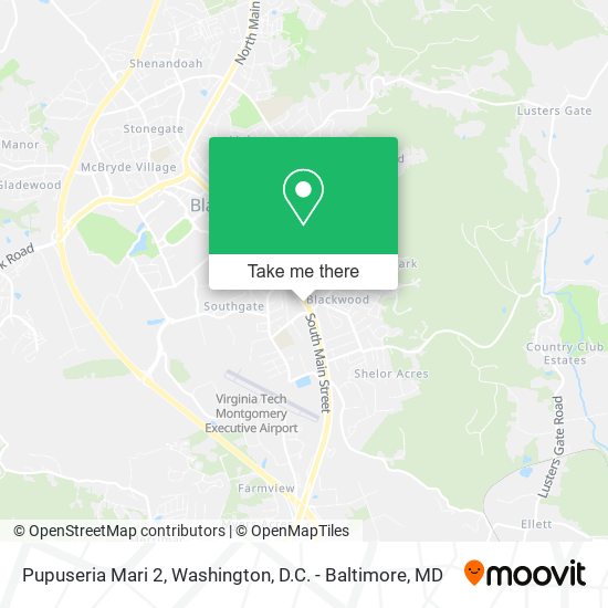 Pupuseria Mari 2 map